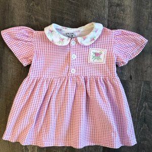 12 Month New Potators Line 100% Cotton Dress